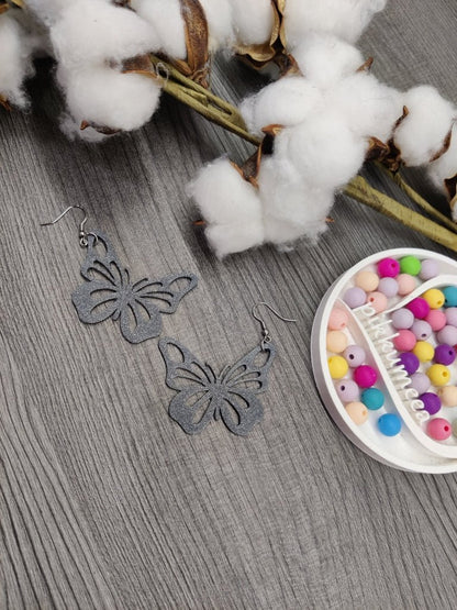 Korvakorut Perhonen - iso (eri värejä) - pikkumeea