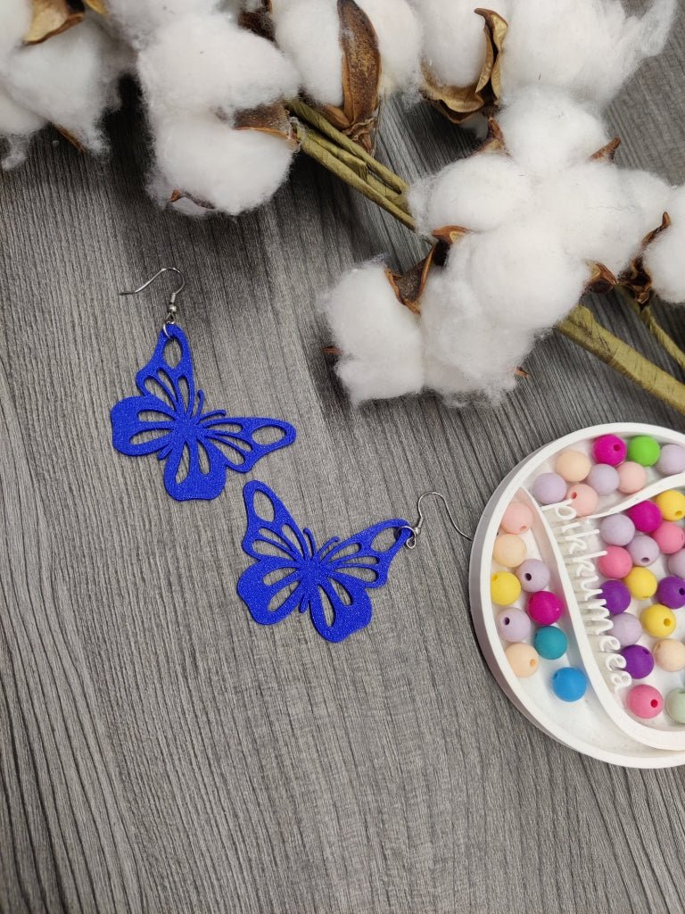 Korvakorut Perhonen - iso (eri värejä) - pikkumeea