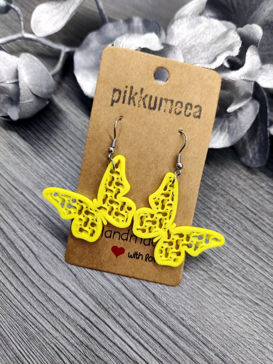 Korvakorut Perhonen - pieni (eri värejä) - pikkumeea