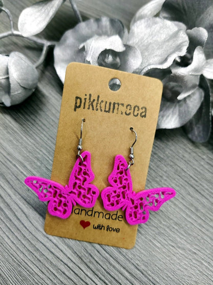 Korvakorut Perhonen - pieni (eri värejä) - pikkumeea