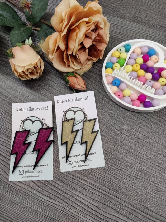 Korvakorut Salama - iso (eri värejä) - pikkumeea