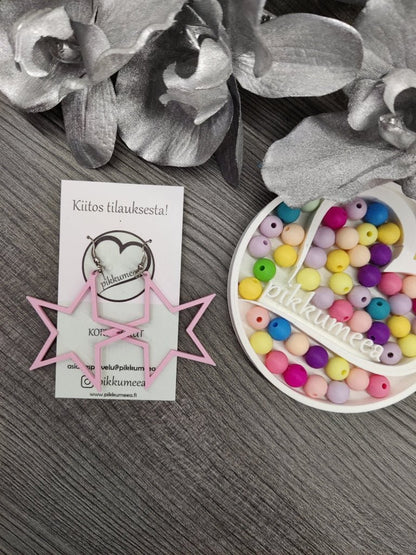 Korvakorut Tähti - iso (eri värejä) - pikkumeea