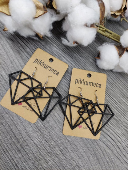 Korvakorut Timantti - iso (eri värejä) - pikkumeea