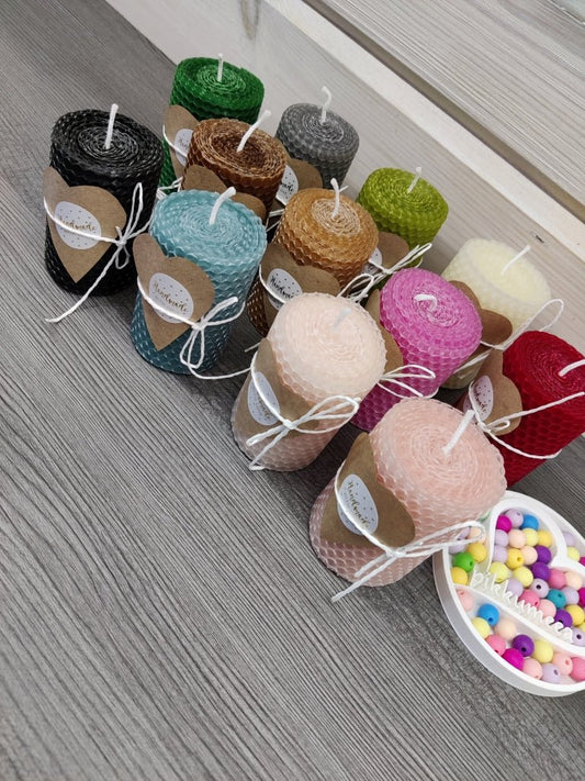 Mehiläisvahapöytäkynttilät 1kpl - pikkumeea