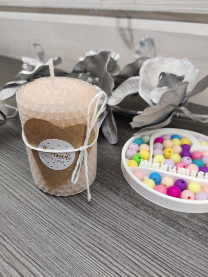 Mehiläisvahapöytäkynttilät 1kpl - pikkumeea