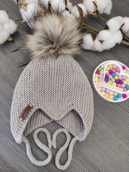 Merinovillapipo vauvalle - pikkumeea