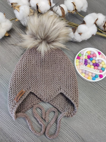 Merinovillapipo vauvalle - pikkumeea