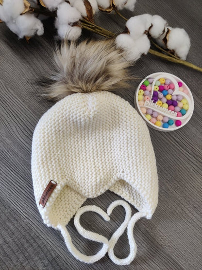 Merinovillapipo vauvalle - pikkumeea