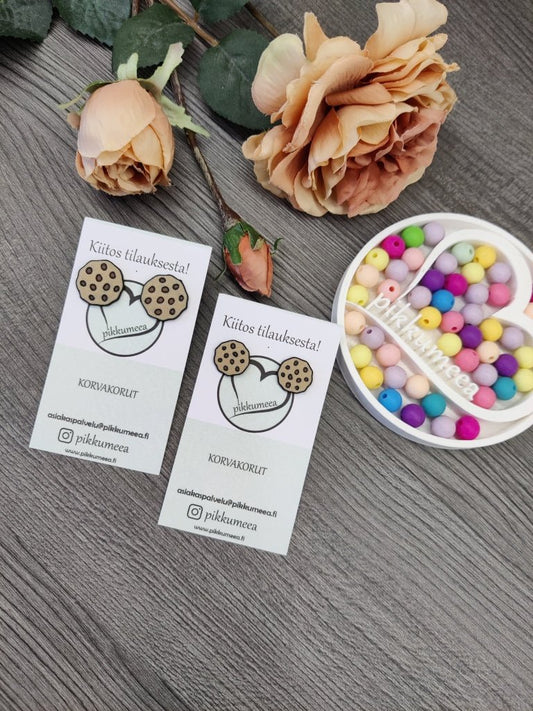 Nappikorvakorut Cookie (eri kokoja) - pikkumeea