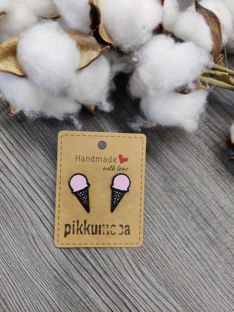 Nappikorvakorut Jäätelö (eri värejä) - pikkumeea