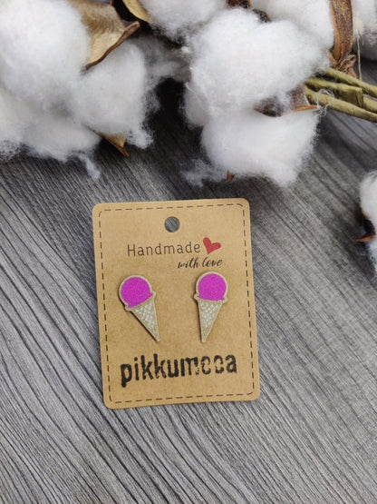 Nappikorvakorut Jäätelö (eri värejä) - pikkumeea