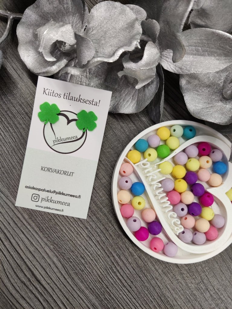 Nappikorvakorut Neliapila (vihreä) - pikkumeea