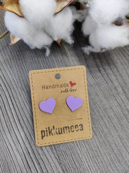 Nappikorvakorut Sydän (eri värejä) - pikkumeea