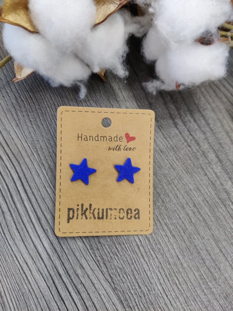 Nappikorvakorut Tähti (eri värejä) - pikkumeea