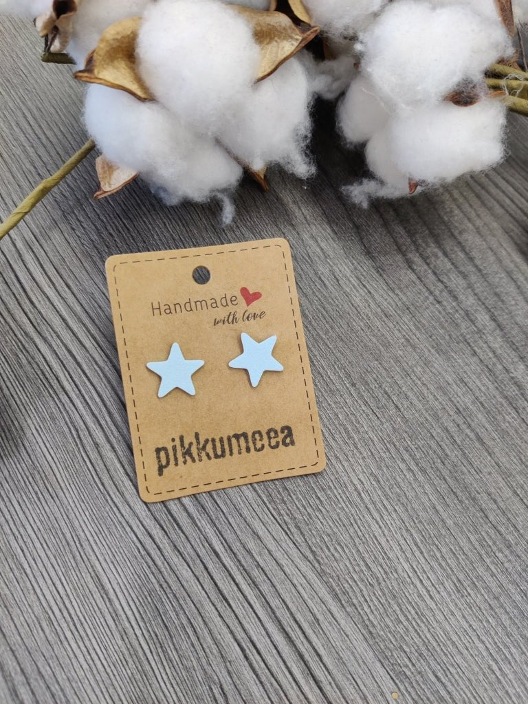 Nappikorvakorut Tähti (eri värejä) - pikkumeea