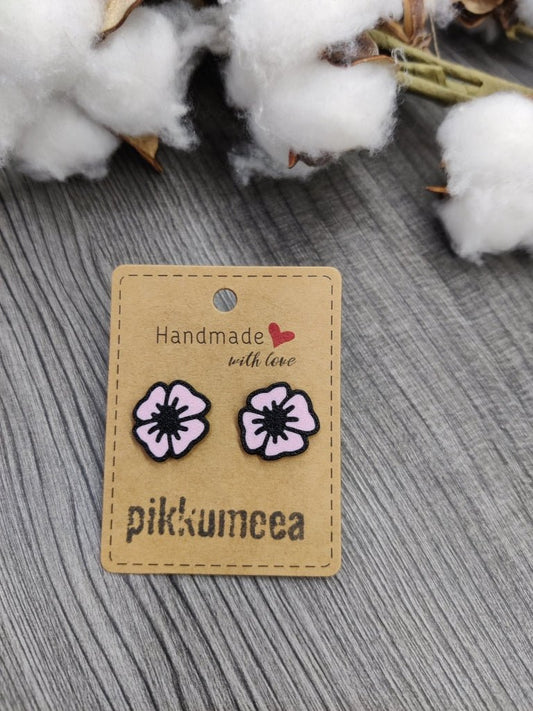 Nappikorvakorut Unikko (eri värejä) - pikkumeea