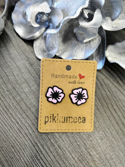 Nappikorvakorut Unikko (eri värejä) - pikkumeea