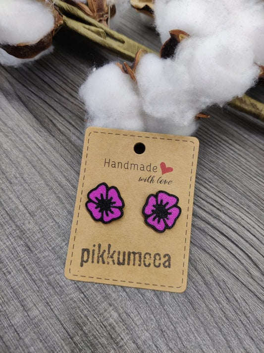 Nappikorvakorut Unikko (eri värejä) - pikkumeea