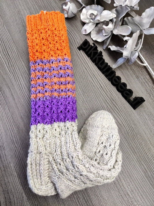 Valepalmikkovillasukat (36 - 37) - pikkumeea