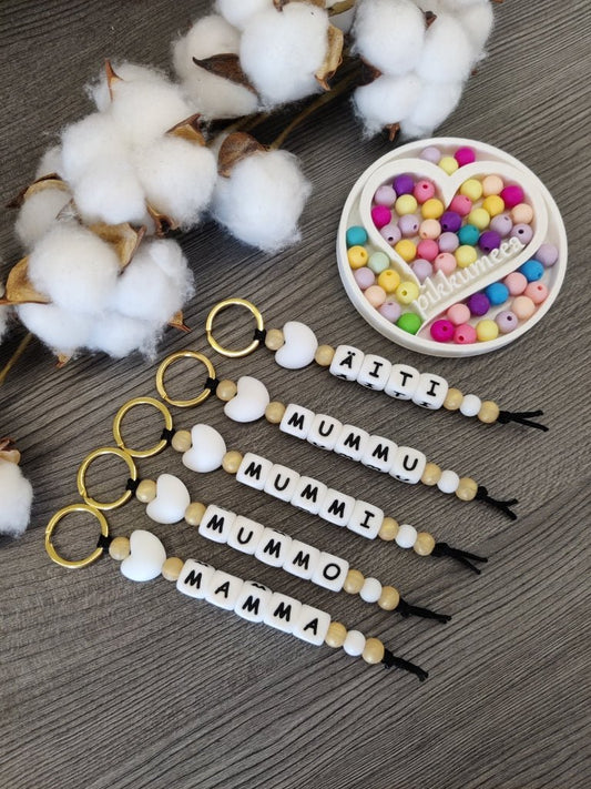 Avaimenperä äiti (eri tekstillä) - pikkumeea