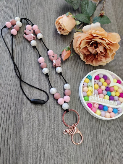 Avainkaulanauha 90cm (kettu / bambi) - pikkumeea