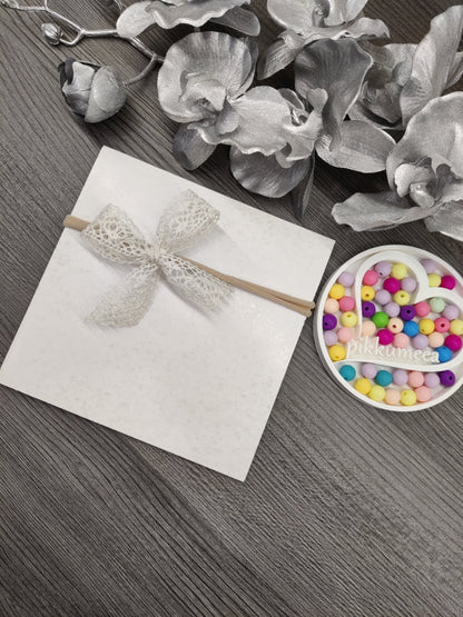 Hiuspanta pitsinauha rusetilla (eri värejä) - pikkumeea