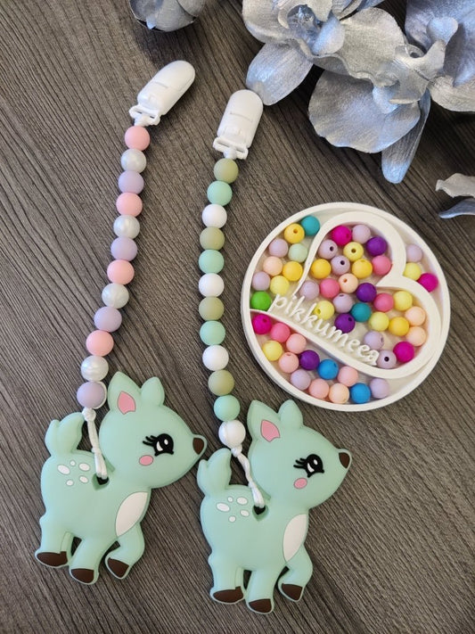 Purulelu bambi vaalea minttu (eri värejä) - pikkumeea