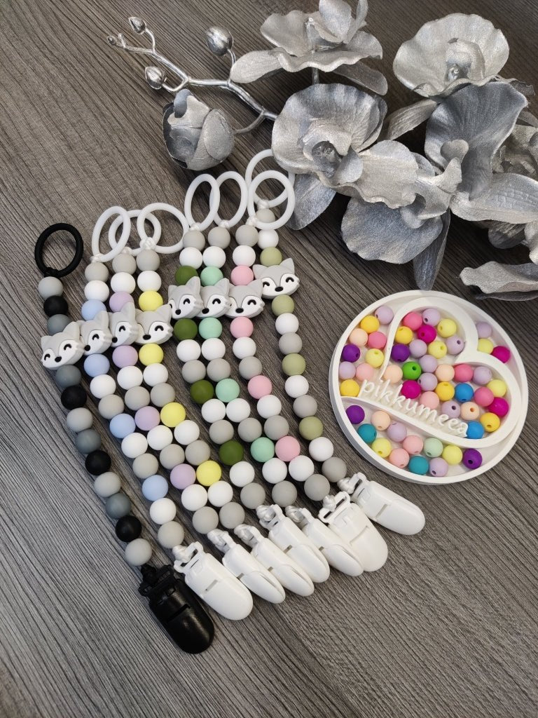 Tuttinauha harmaa kettu (eri värejä) - pikkumeea