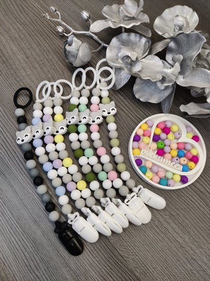 Tuttinauha harmaa kettu (eri värejä) - pikkumeea