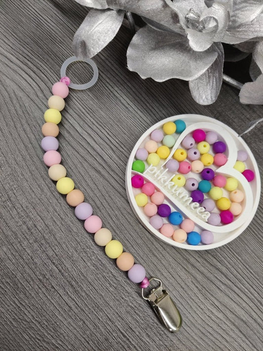 Tuttinauha (vaaleanpunainen / vaalea beige / vaaleankeltainen / persikka / vaaleanliila) - pikkumeea